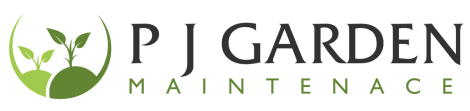 PJ Garden Maintenance Logo Black